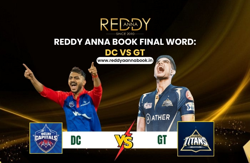 Reddy Anna Book Final Word: DC vs GT