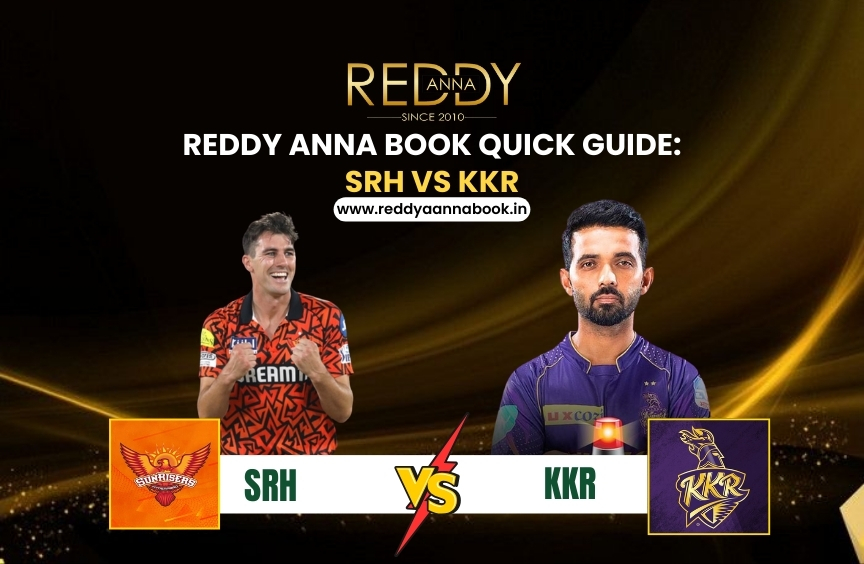 Reddy Anna Book Quick Guide: SRH vs KKR